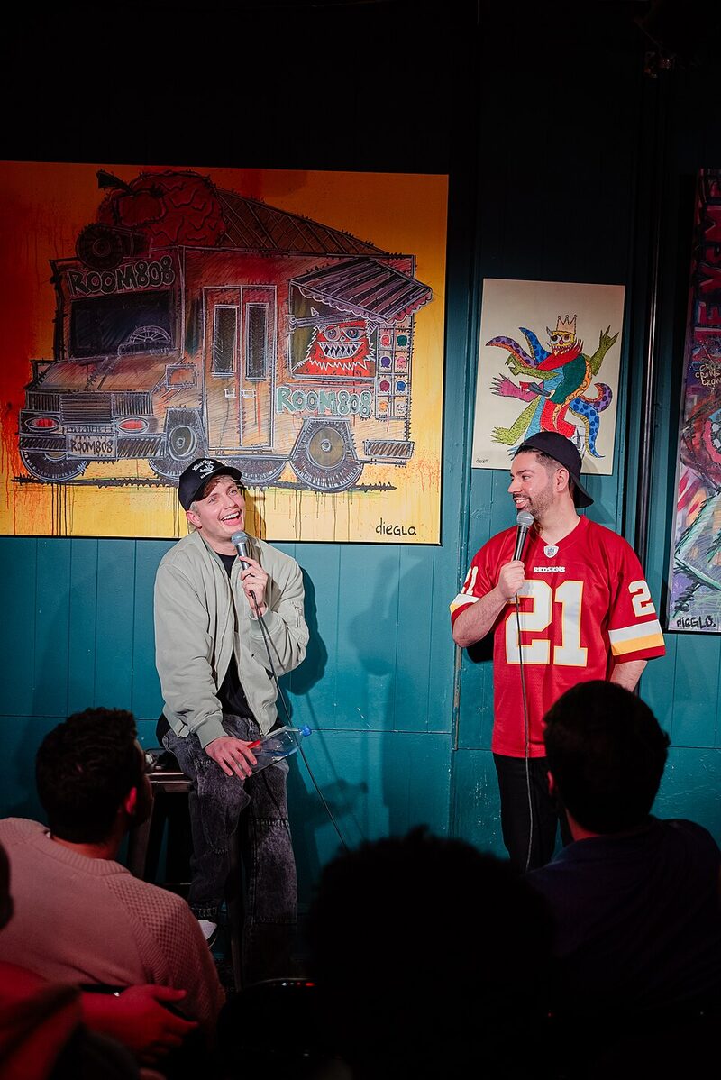 Martin Amini and Matt Rife at Room 808 DC